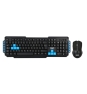 3GO COMBODRILEH2 teclado Ratón incluido Juego USB QWERTY Negro
