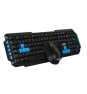 3GO COMBODRILEH2 teclado Ratón incluido Juego USB QWERTY Negro