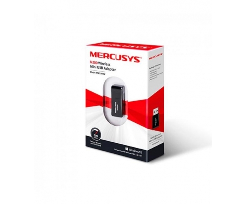 ACCESS POINT MERCUSYS MW300UM WLAN MINI USB 300MBITS NEGRO MW300UM