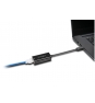 Adaptador de red kensington usb tipo-c a ethernet CA1100E negro K33475WW