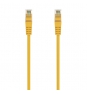 AISENS Cable de Red Latiguillo RJ45 LSZH Cat.6A 500 Mhz UTP AWG24, Amarillo, 30CM