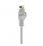 AISENS Cable de Red Latiguillo RJ45 LSZH Cat.6A 500 Mhz UTP AWG24, Gris, 30CM