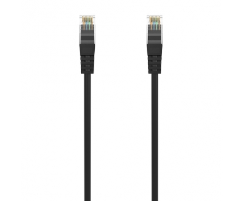 AISENS Cable de Red Latiguillo RJ45 LSZH Cat.6A 500 Mhz UTP AWG24, Negro, 1.5M