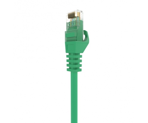 AISENS Cable de Red Latiguillo RJ45 LSZH Cat.6A 500 Mhz UTP AWG24, Verde, 2.0M