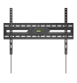 AISENS Soporte eco ultra delgado para monitor/TV 75kg de 37-86, Negro