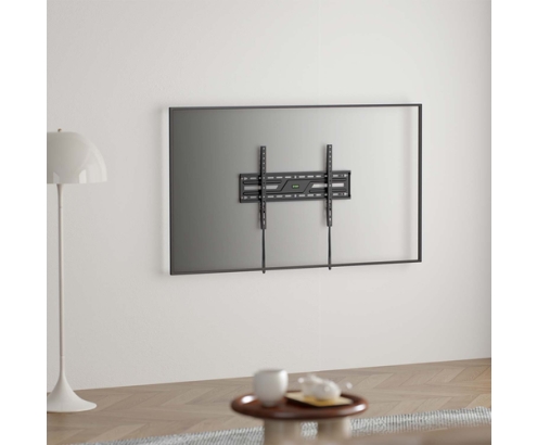 AISENS Soporte eco ultra delgado para monitor/TV 75kg de 37-86, Negro