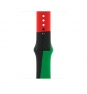 Apple MUQ73ZM/A Accesorios para dispositivos vestibles inteligentes Grupo de rock Negro, Verde, Rojo Fluoroelastómero