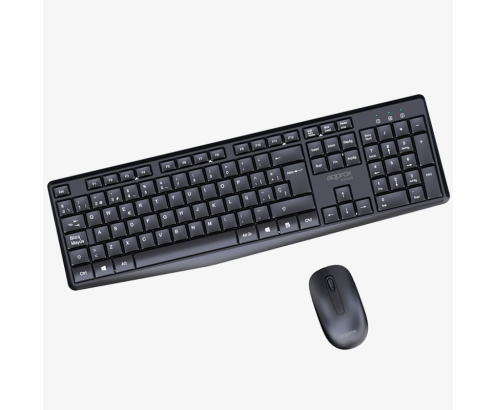 Approx APPMX420B Teclado + ratón Inalámbrico