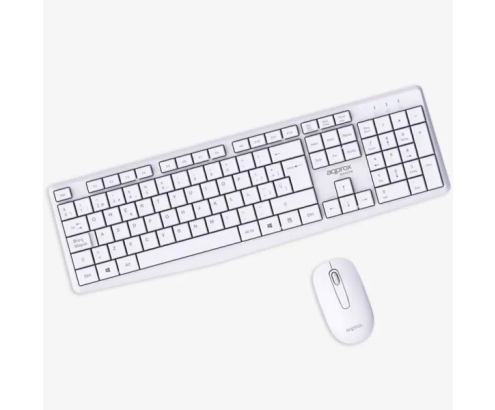 Approx APPMX420W Teclado + ratón inalámbrico