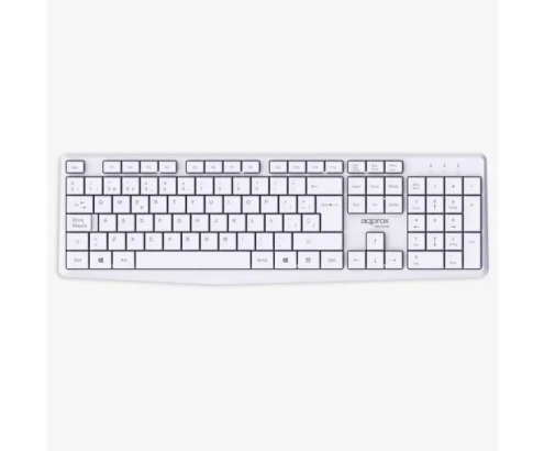 Approx APPMX420W Teclado + ratón inalámbrico