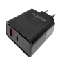 Approx APPUSBWALL65W Cargador 65W QC 1x USB A + 1 USB C + cable