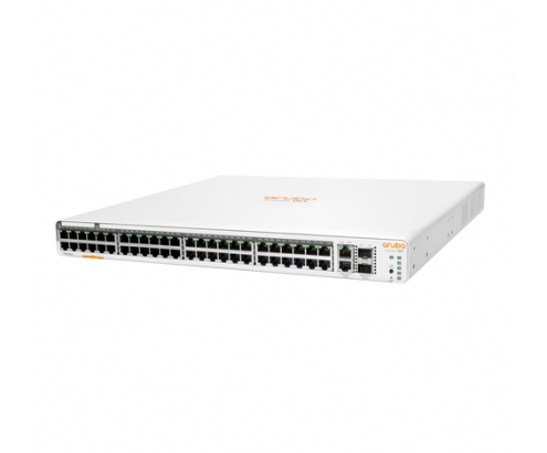 Aruba, a Hewlett Packard Enterprise company Aruba Instant On 1960 48G 40p Class4 8p Class6 PoE 2XGT 2SFP+ 600W Gestionado L2+ Gigabit Ethernet (10/100
