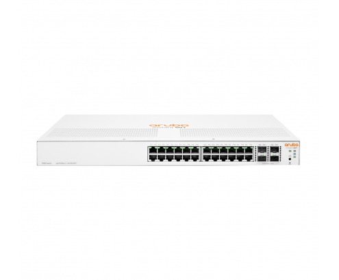 Aruba Instant On 1930 24G Class4 PoE 4SFP/SFP+ 195W Gestionado L2+ Gigabit Ethernet (10/100/1000) EnergÍa sobre Ethernet (PoE) 1U Blanco