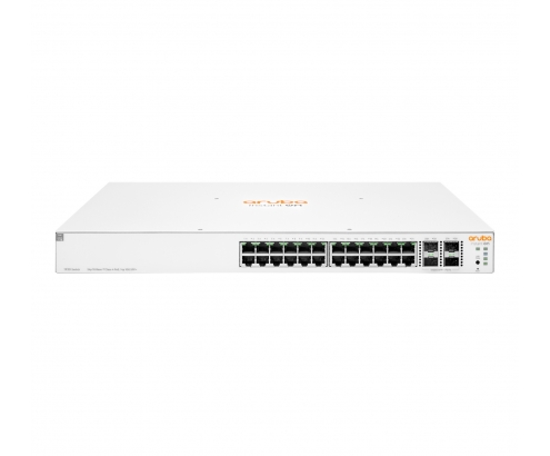 Aruba Instant On 1930 24G Class4 PoE 4SFP/SFP+ 370W Gestionado L2+ Gigabit Ethernet (10/100/1000) EnergÍa sobre Ethernet (PoE) 1U Blanco