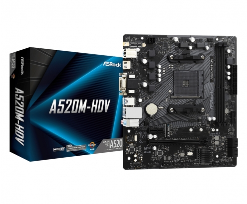Asrock a520m m-atx Placa base am4 90-MXBE50-A0UAYZ