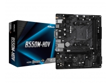 Asrock B550M-HDV placa base zócalo AM4 micro atx amd B550 90-MXBDJ0-A...