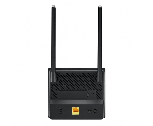 ASUS 4G-N16 router inalámbrico Gigabit Ethernet Banda única (2,4 GHz) Negro