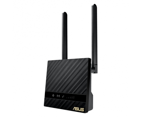 ASUS 4G-N16 router inalámbrico Gigabit Ethernet Banda única (2,4 GHz) Negro