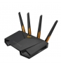 ASUS 90IG0790-MO3B00 router inalámbrico Gigabit Ethernet Doble banda (2,4 GHz / 5 GHz) Negro, Naranja