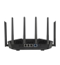 ASUS 90IG0A30-MO9C00 router inalámbrico 2.5 Gigabit Ethernet Tribanda (2.4 GHz / 5 GHz / 6 GHz) Negro