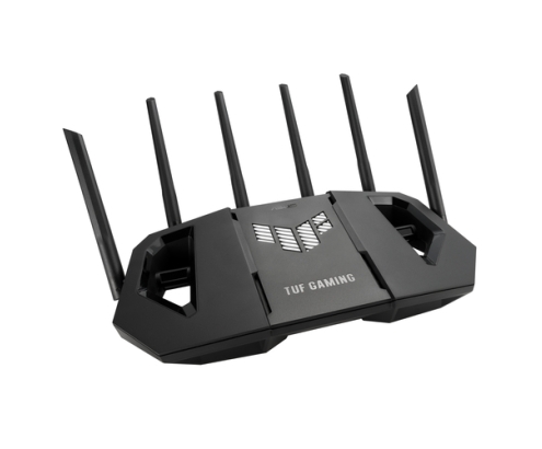 ASUS 90IG0A30-MO9C00 router inalámbrico 2.5 Gigabit Ethernet Tribanda (2.4 GHz / 5 GHz / 6 GHz) Negro