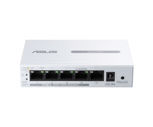 ASUS ExpertWiFi EBP15 Gestionado Gigabit Ethernet (10/100/1000) EnergÍa sobre Ethernet (PoE) Blanco