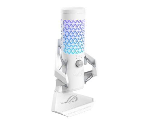 ASUS ROG Carnyx Blanco Micrófono de superficie para mesa