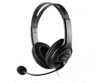 Auriculares CoolBox Coolchat U1 Diadema Negro COO-AUM-01U
