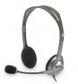 AURICULARES LOGITECH MICROFONO H110 PLATA 981-000271
