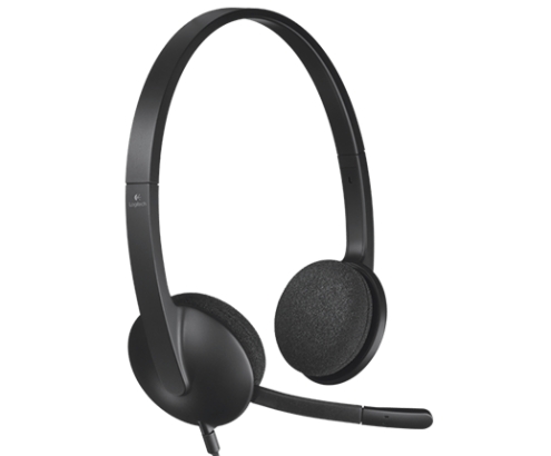 AURICULARES LOGITECH MICROFONO H340 981-000475