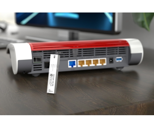 AVM FRITZ!SFP XGS-PON red modulo transceptor Fibra óptica 10000 Mbit/s