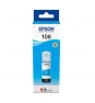 BOTELLA DE TINTA EPSON 106 ECOTANK CONTENIDO 70 ML CIAN COMPATIBILIDAD SEGUN CARACTERISTICAS C13T00R240