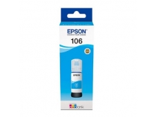 BOTELLA DE TINTA EPSON 106 ECOTANK CONTENIDO 70 ML CIAN COMPATIBILIDAD...
