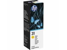 BOTELLA DE TINTA HP NÂº31 CONTENIDO 70ML 8000 PAGINAS AMARILLA 1VU28...