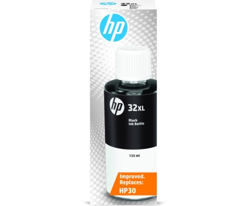 BOTELLA DE TINTA HP NÂº 32XL SMART TANK SERIE 450 135ML NEGRO 1VV24AE