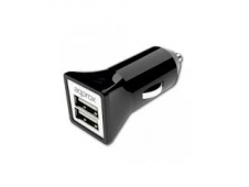 CARGADOR APPROX COCHE 2 PUERTOS USB NEGRO APPUSBCAR31B 