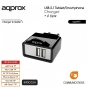 CARGADOR TABLET TELEFONO APPROX UNIVERSAL APPROX APPUATS