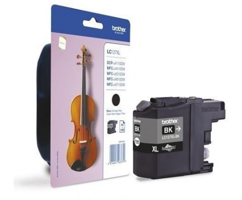 Brother LC-127XL Cartucho de Tinta Orginal Negro