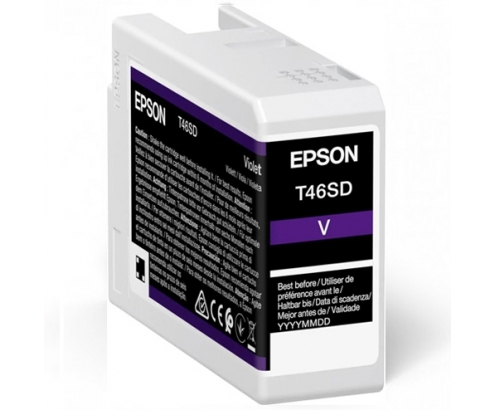Cartucho Epson UltraChrome Pro 1 pieza Original Violeta C13T46SD00