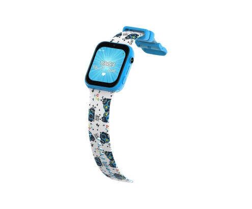 Cefa Hola Watch Reloj Inteligente Fiber + Blue con correa intercambiable y protector pantalla