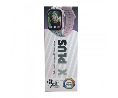 Cefa Hola Watch X Plus Rosa Reloj inteligente para niños
