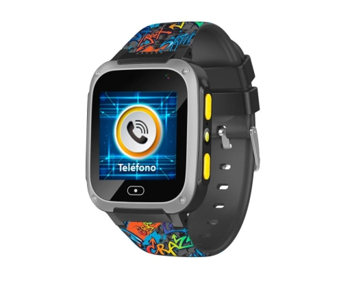 Cefa HolaWatch Urban Black Reloj inteligente niños