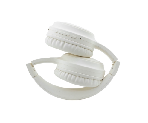 CoolBox AIR-40 Auriculares Inalámbrico y alámbrico Diadema Llamadas/Música USB Tipo C Bluetooth Beige
