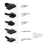 CoolBox CoolPower 650W unidad de fuente de alimentación 20+4 pin ATX ATX Negro