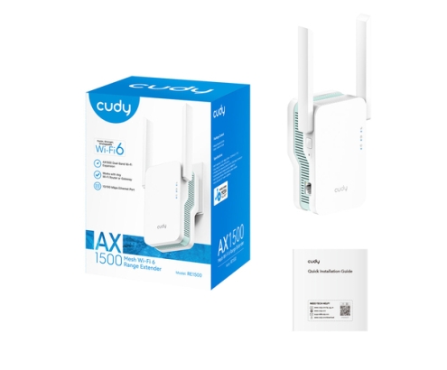 Cudy AX1500 amplificador de señal Wi-fi