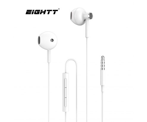 Eightt Auriculares con micrófono XI y control de volumen