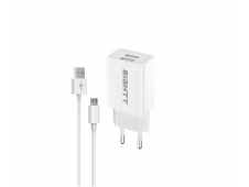 Eightt Cargador Smartphone / Tablet Micro USB 5V 2.4A con cable Micro ...