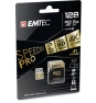 Emtec SpeedIN PRO Memoria microsdxc flash 128gb UHS-I Class 3 (U3) negro oro 