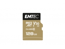 Emtec SpeedIN PRO Memoria microsdxc flash 128gb UHS-I Class 3 (U3) neg...