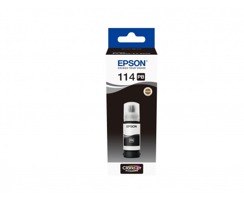 Epson 114 EcoTank Botella de tinta foto negro 